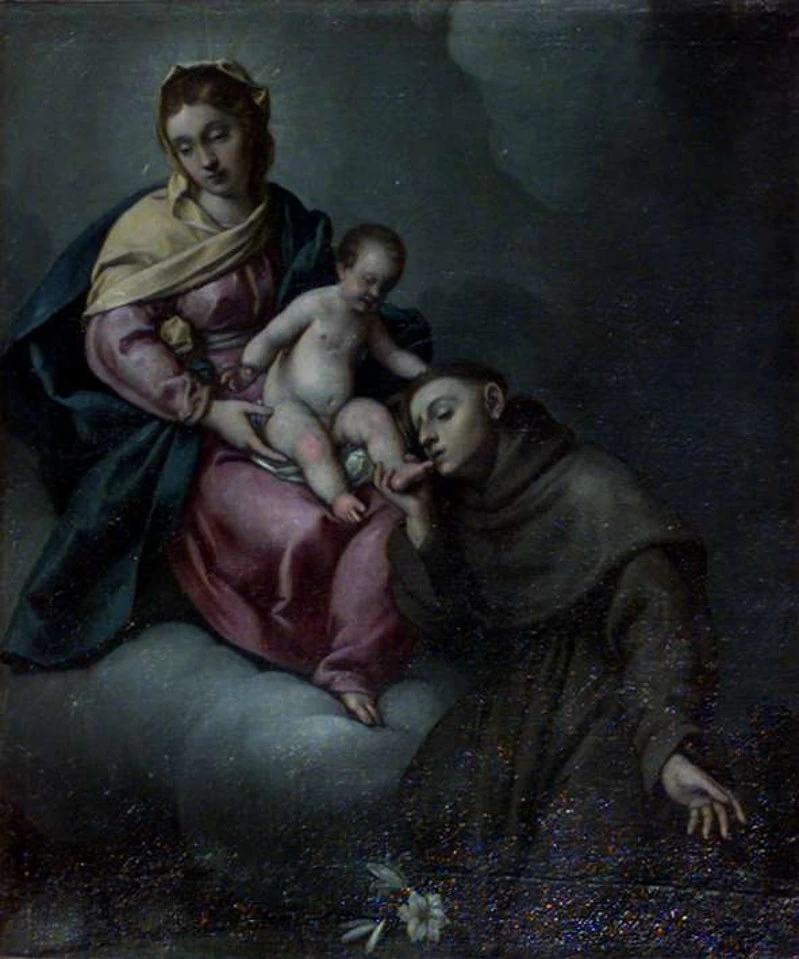 Madonna con Gesù Bambino e Sant'Antonio